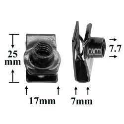 M2051 Скоба металлическая M2051 Скоба металлическая