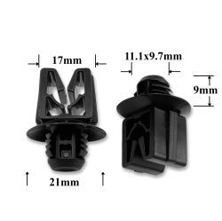 2966 Автокрепеж для Citroen, Infiniti, Лада, Nissan, Peugeot, Renault 2966 Автокрепеж для Citroen, Infiniti, Лада, Nissan, Peugeot, Renault