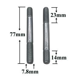 R2480 Шпилька М8х60 КПП 2108 R2480 Шпилька М8х60 КПП 2108