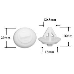 0837 Автокрепеж для Ford 0837 Автокрепеж для Ford