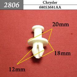 2806 Автокрепеж для GM, Chrysler, Dodge, Jeep 2806 Автокрепеж для GM, Chrysler, Dodge, Jeep