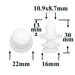 1916 Автокрепеж для GM, Chrysler, Dodge, Jeep 1916 Автокрепеж для GM, Chrysler, Dodge, Jeep