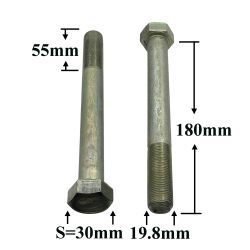 R1116 Болт М20х180х1,5 R1116 Болт М20х180х1,5