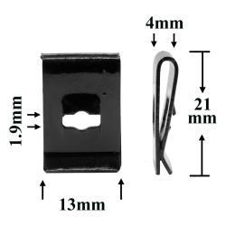 M2006 Скоба металлическая M2006 Скоба металлическая