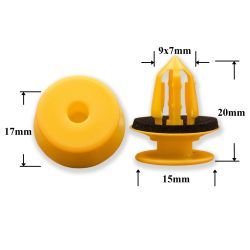 1828 Автокрепеж для GM, Chrysler, Dodge, Jeep 1828 Автокрепеж для GM, Chrysler, Dodge, Jeep