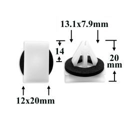 2008 Автокрепеж для Citroen, Peugeot, Fiat, Ford, Opel 2008 Автокрепеж для Citroen, Peugeot, Fiat, Ford, Opel