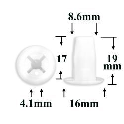 0372 Клипса под саморез Acura, Honda, Toyota, Mazda, Mitsubishi, Nissan 0372 Клипса под саморез Acura, Honda, Toyota, Mazda, Mitsubishi, Nissan