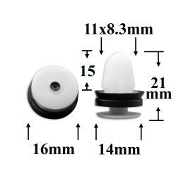 1739 Автокрепеж для Ford, Land Rover 1739 Автокрепеж для Ford, Land Rover