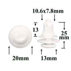 0592 Автокрепеж для Ford, GM, Jeep, GW 0592 Автокрепеж для Ford, GM, Jeep, GW