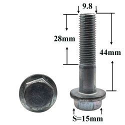 R0444 Болт М10х45х1,25 опоры дв. 2110 с фланцем R0444 Болт М10х45х1,25 опоры дв. 2110 с фланцем