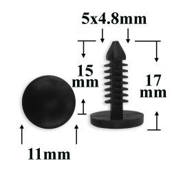 0648 Автокрепеж для Ford, GM, Chrysler, Dodge, Jeep 0648 Автокрепеж для Ford, GM, Chrysler, Dodge, Jeep