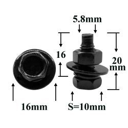 M2063 Автокрепеж металлический M2063 Автокрепеж металлический