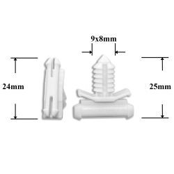 0862 Автокрепеж для  Audi, Seat, Skoda, Volkswagen 0862 Автокрепеж для  Audi, Seat, Skoda, Volkswagen