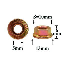 M2068 Гайка с фланцем M2068 Гайка с фланцем