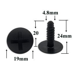 Клипса - заглушка защиты картера, крепления решетки радиатора для VAG Клипса - заглушка защиты картера, крепления решетки радиатора для VAG