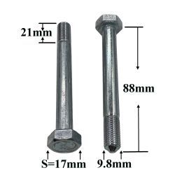 R0497 Болт М10х88х1,25 опоры двигателя 2108 R0497 Болт М10х88х1,25 опоры двигателя 2108