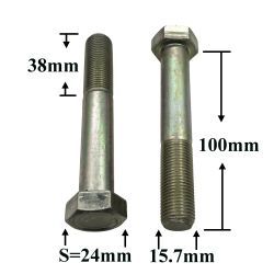 R0982 Болт М16х100х1,5 R0982 Болт М16х100х1,5