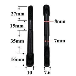 R2501 Шпилька М8/М10х75х1,25 корпуса р/в 2101 ремонтная R2501 Шпилька М8/М10х75х1,25 корпуса р/в 2101 ремонтная