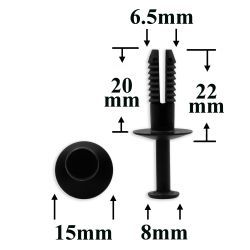 1822 Автокрепеж для BMW, GM, Chrysler, Dodge, Jeep 1822 Автокрепеж для BMW, GM, Chrysler, Dodge, Jeep