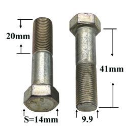 R0435 Болт М10х41х1 карданного вала МАЗ R0435 Болт М10х41х1 карданного вала МАЗ