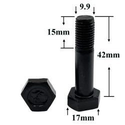 R0439 Болт М10х42х1,25 левой полуоси R0439 Болт М10х42х1,25 левой полуоси