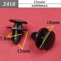 2416 Автокрепеж для GM, Chrysler, Dodge, Jeep 2416 Автокрепеж для GM, Chrysler, Dodge, Jeep