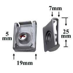 M2393 Скоба металлическая для Chevrolet, Chrysler, Daewoo, GM, Opel M2393 Скоба металлическая для Chevrolet, Chrysler, Daewoo, GM, Opel