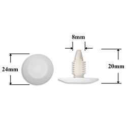 Клипса отделки торпеды для GM, Chrysler, Dodge, Jeep Клипса отделки торпеды для GM, Chrysler, Dodge, Jeep