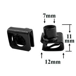 M2297 Зажим металлический M2297 Зажим металлический