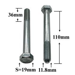 R0723 Болт М12х110х1,25 подвески 2121 R0723 Болт М12х110х1,25 подвески 2121