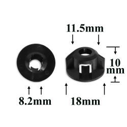 1585 Клипса под саморез Lexus, Toyota 1585 Клипса под саморез Lexus, Toyota