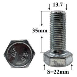 R0826 Болт М14х35х1,5 крепления седельного устройства R0826 Болт М14х35х1,5 крепления седельного устройства