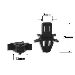 0809 Автокрепеж для Lexus, Toyota 0809 Автокрепеж для Lexus, Toyota