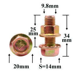M2060 Автокрепеж металлический M2060 Автокрепеж металлический