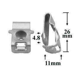 M2089 Скоба металлическая M2089 Скоба металлическая