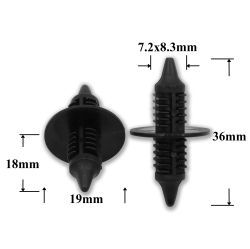 0554 Автокрепеж для GM, Chrysler, Dodge, Jeep 0554 Автокрепеж для GM, Chrysler, Dodge, Jeep