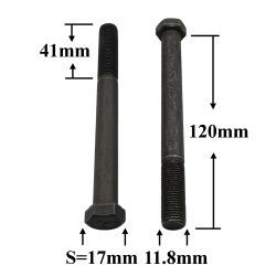 R0731 Болт М12х120х1,25 балки М-2140 R0731 Болт М12х120х1,25 балки М-2140