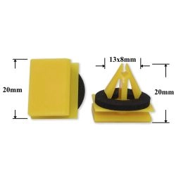 1539 Автокрепеж для GM, Chrysler, Dodge, Jeep 1539 Автокрепеж для GM, Chrysler, Dodge, Jeep