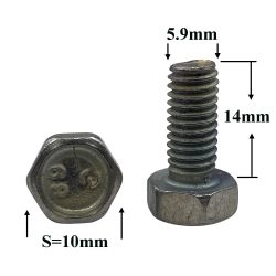 R0042 Болт М6х14 (многоцелевой) R0042 Болт М6х14 (многоцелевой)