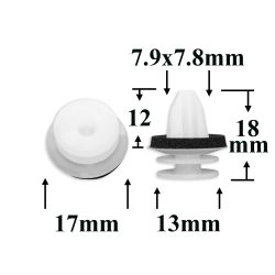 1791 Автокрепеж для Mercedes, VAG 1791 Автокрепеж для Mercedes, VAG