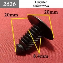 2626 Автокрепеж для GM, Chrysler, Dodge, Jeep 2626 Автокрепеж для GM, Chrysler, Dodge, Jeep
