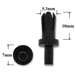 Пистон распорный крепления обшивки двери, подкрылков для GM, Chrysler, Dodge, Jeep Пистон распорный крепления обшивки двери, подкрылков для GM, Chrysler, Dodge, Jeep