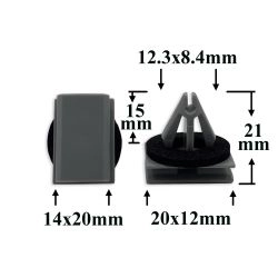 1603 Автокрепеж для GM, Chrysler, Dodge, Jeep 1603 Автокрепеж для GM, Chrysler, Dodge, Jeep