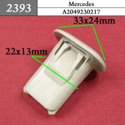 2393 Автокрепеж для Mercedes 2393 Автокрепеж для Mercedes