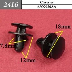 2416 Автокрепеж для GM, Chrysler, Dodge, Jeep 2416 Автокрепеж для GM, Chrysler, Dodge, Jeep