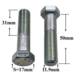 R0662 Болт М12х50х1,25 карданного вала МАЗ R0662 Болт М12х50х1,25 карданного вала МАЗ