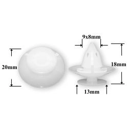 1416 Автокрепеж для Ford 1416 Автокрепеж для Ford