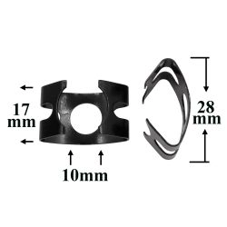 Зажим крепления тормозного шланга для VAG  Зажим крепления тормозного шланга для VAG