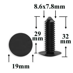 0473 Автокрепеж для GM, Chrysler, Dodge, Jeep, Ford 0473 Автокрепеж для GM, Chrysler, Dodge, Jeep, Ford