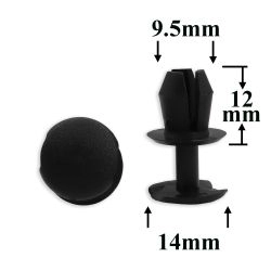 Клипса нажимная для VAG Клипса нажимная для VAG